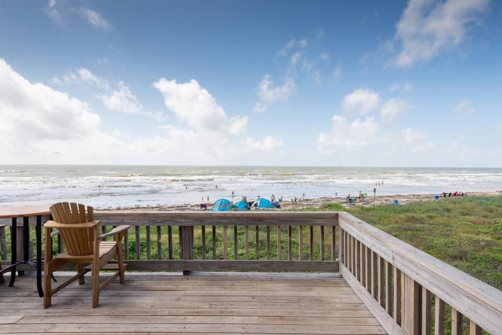 Beach Front On West Beach Galveston Exterior foto