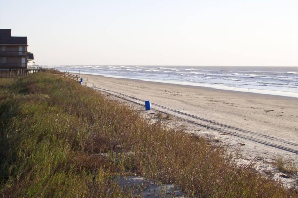 Beach Front On West Beach Galveston Exterior foto