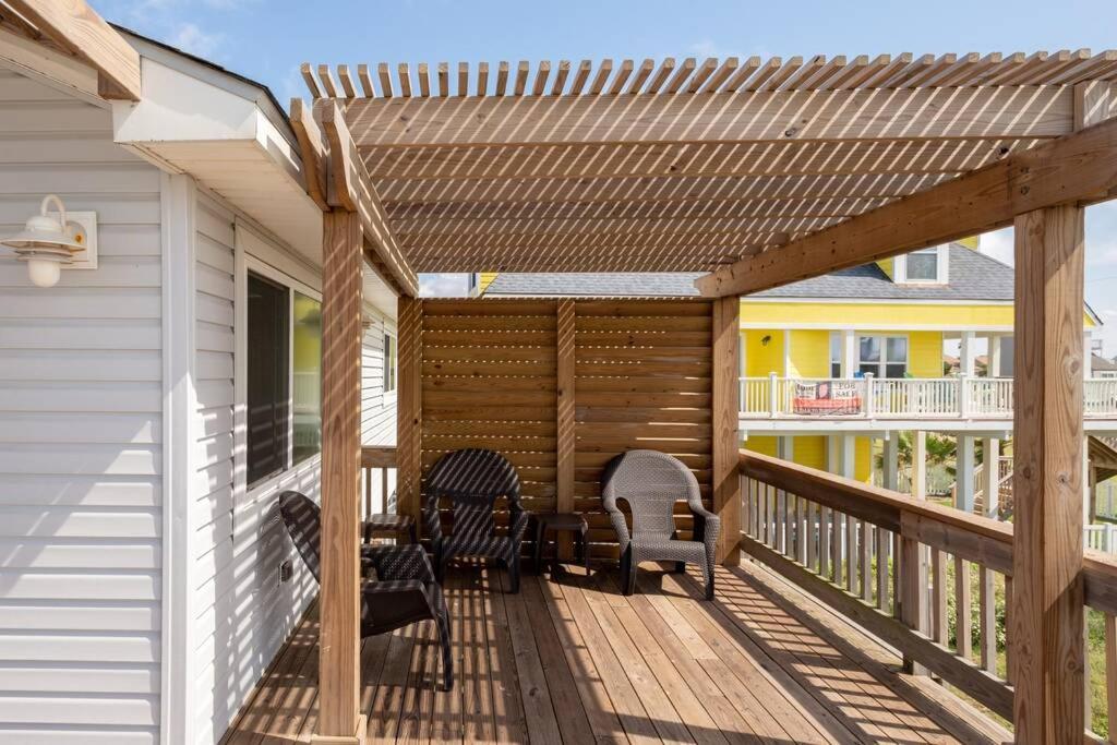 Beach Front On West Beach Galveston Exterior foto