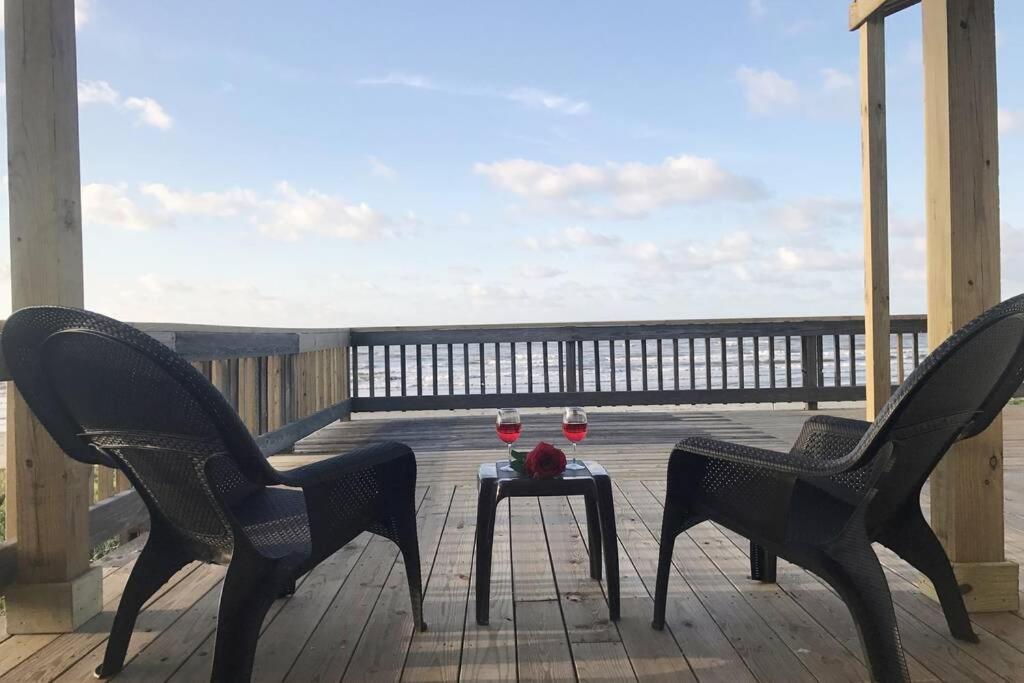 Beach Front On West Beach Galveston Exterior foto